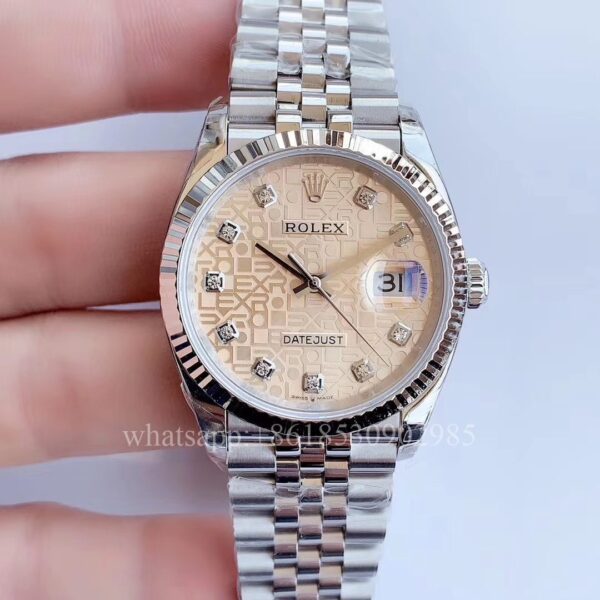 Rolex DATEJUST Unisex Watch 36mm CAL.2813 2836 3235 Movement Automatic Mechanical Stainless Steel Watches BP Factory
