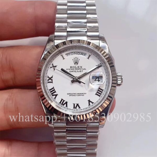 Rolex Daydate Mens Watch 36mm CAL.2813 2836 3235 Movement Automatic Mechanical Stainless Steel Watches BP Factory