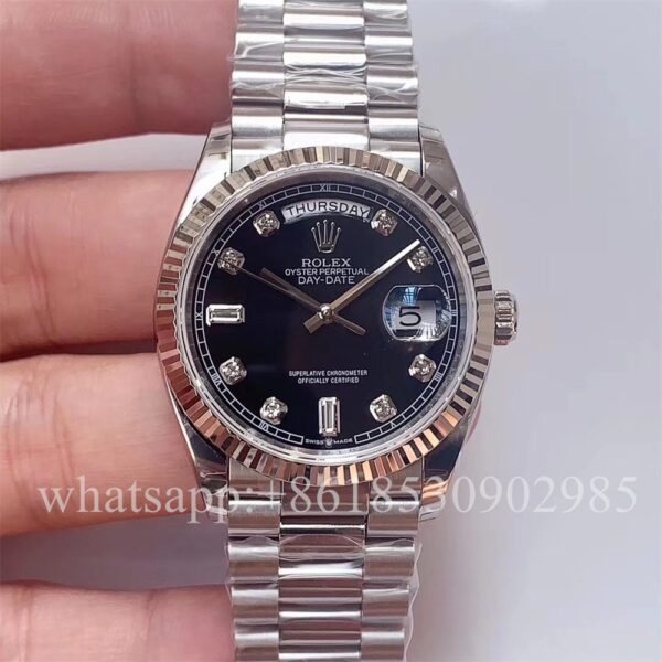 Rolex Daydate Herenhorloge 36mm CAL.2813 2836 3235 Beweging Automatisch Mechanisch Roestvrij Staal Horloges BP Fabriek