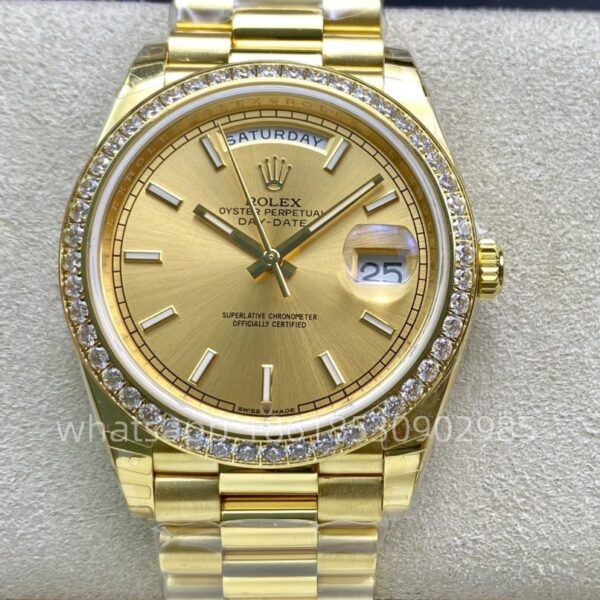 Rolex Daydate Reloj para hombre 40mm CAL.2813 2836 3235Movement automático mecánico de acero inoxidable Relojes BP fábrica