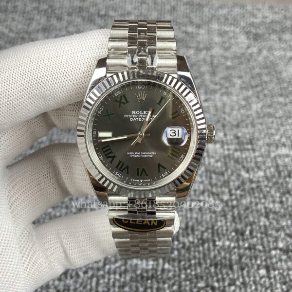 Rolex DATEJUST Mens Watch m126334 41mm CAL.3235 Movement Automatic Mechanical Stainless Steel Watches Clean Factory