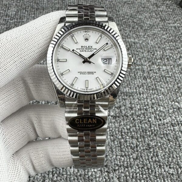 Rolex DATEJUST мужские часы m126334 41 мм CAL.3235 движение автоматические механические часы из нержавеющей стали чистый завод