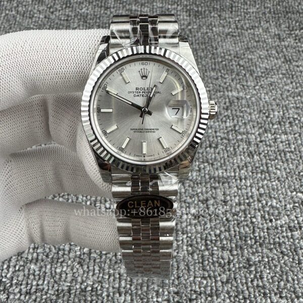 Rolex DATEJUST Montre Homme m126334 41mm CAL.3235 Mouvement Automatique Mécanique Montres Acier Inoxydable Clean Factory