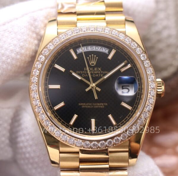 Rolex Daydate мужские часы 40 мм CAL.2813 2836 3235 движение автоматические механические часы из нержавеющей стали BP завод