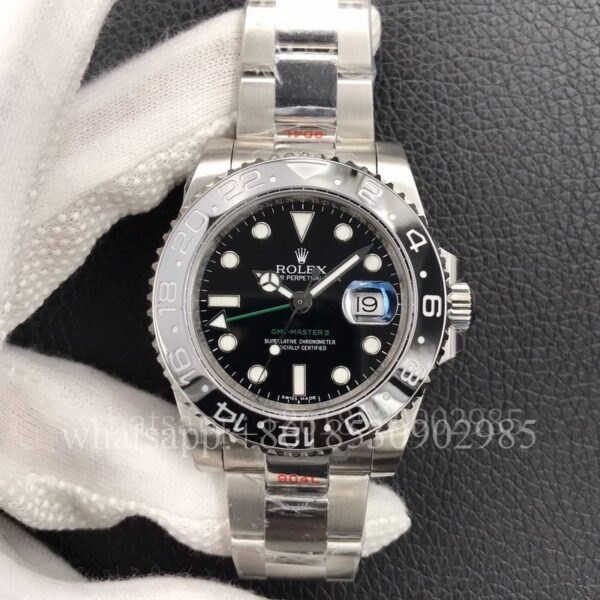 Rolex GMT-II Mens Watch m126710grnr 40mm CAL.3186 Movement Automatic Mechanical Stainless Steel Watches GM Factory