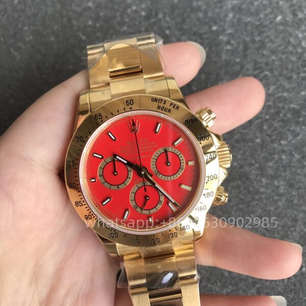 Rolex DAY-Tona Mens Watch 40mm CAL. 4130 Movimento Automático Mecânico em Aço Inoxidável Relógios JH Factory