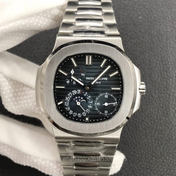 Patek Philippe Nautilus Mens Watch 40mm CAL.240 Movement Automatic Mechanical Stainless Steel Watches PPF Factory