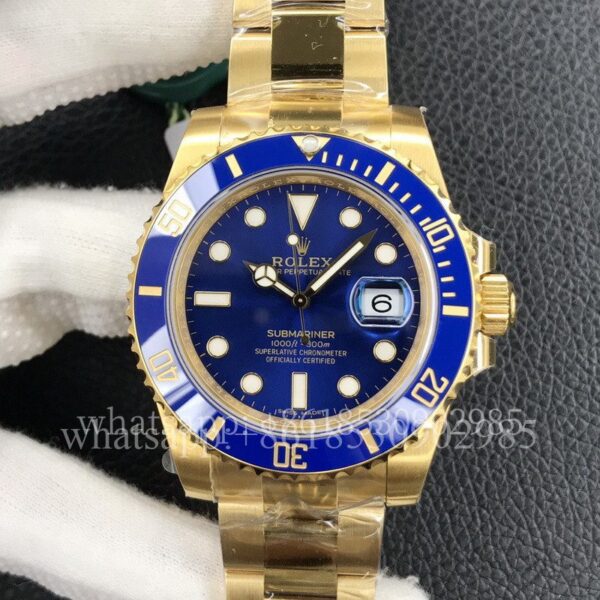Rolex Submariner Mens Watch m116618lb 40mm CAL.3135 Movement Automatic Mechanical Stainless Steel Watches VS Factory