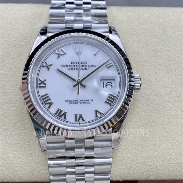 ロレックスDATEJUSTユニセックスウォッチ36ミリメートルCAL.3235ムーブメント自動機械ステンレススチール時計VS工場