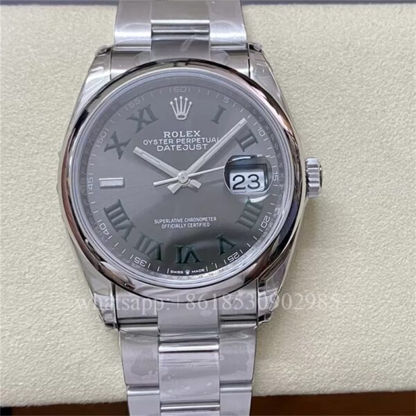 ロレックスDATEJUSTユニセックスウォッチ36ミリメートルCAL.3235ムーブメント自動機械ステンレススチール時計VS工場
