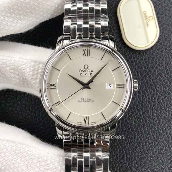 OMEGA DE VILLE Heren Horloge 39.5mm CAL.9015 Beweging Automatisch mechanisch Roestvrij Staal Horloges MKS Factory