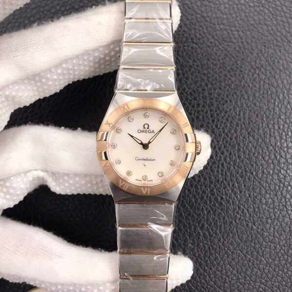 OMEGA CONSTELLATION женские часы 28 мм CAL.4061 механизм автоматический механические часы из нержавеющей стали 3S завод