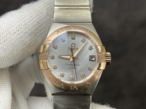OMEGA CONSTELLATION женские часы 27 мм CAL.8520 механизм автоматический механические часы из нержавеющей стали 3S завод