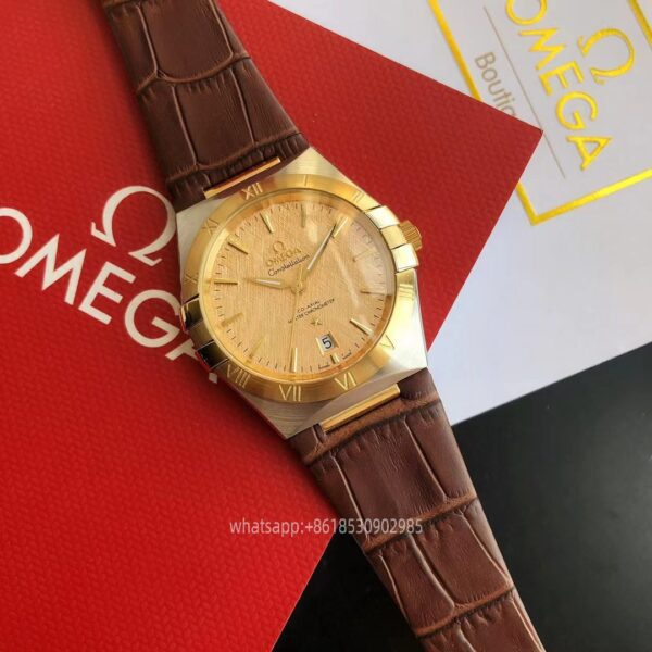 OMEGA Constellation Mens Watch 39mm CAL.8900 Movimiento Automático Mecánico de acero inoxidable Relojes GD Fábrica