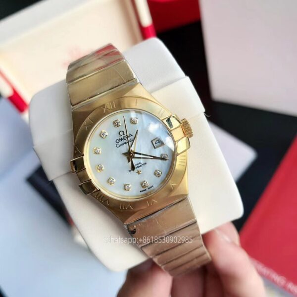 OMEGA Созвездие пара часы 27 мм 38 мм CAL.8900 движение автоматические механические часы из нержавеющей стали GD завод