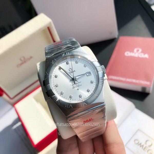 OMEGA Созвездие пара часы 38 мм 27 мм CAL.8501 движение автоматические механические часы из нержавеющей стали GD завод