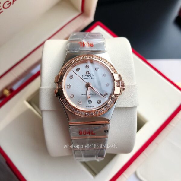 OMEGA Constellation Womens Watch 27mm CAL.8501 Movement Automatic Mechanical Stainless Steel Watches GD Factory