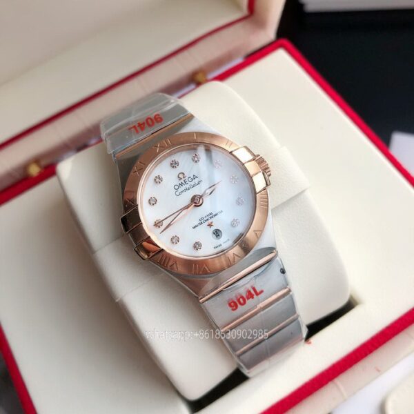 OMEGA Constellation Womens Watches 27mm CAL.8501 Movement Automatic Mechanical Stainless Steel Watches GD Factory