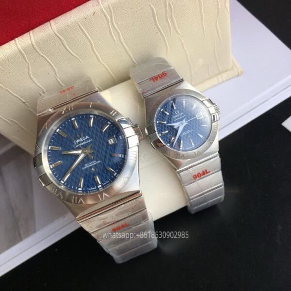 OMEGA Constellation Couple Watch 27mm 38mm CAL.8501 Movement Automatic Mechanical Stainless Steel Watches GD Factory