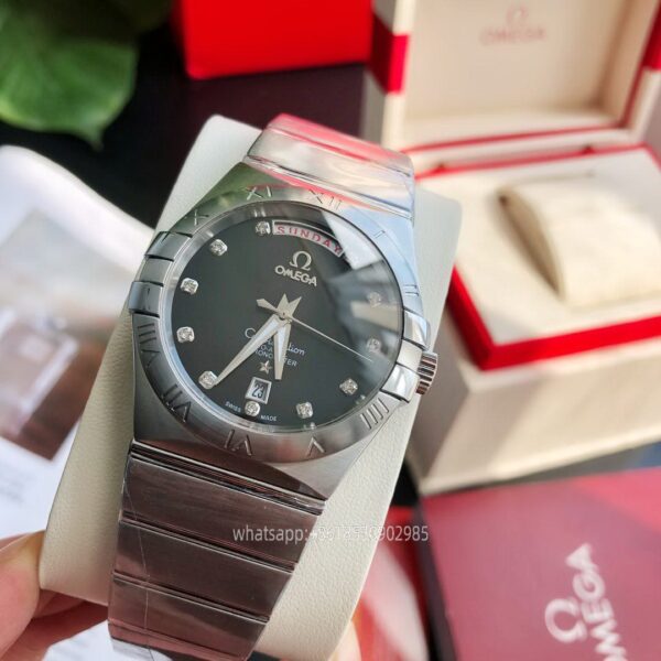 OMEGA Constellation Herrenuhr 38mm CAL.8501 Uhrwerk Automatik Mechanisch Edelstahl Uhren GD Fabrik