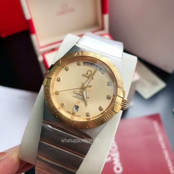 OMEGA Созвездие мужские часы 38 мм CAL.8501 движение автоматические механические часы из нержавеющей стали GD завод