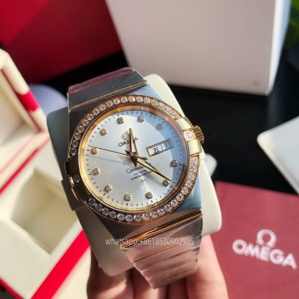 OMEGA Созвездие мужские часы 38 мм CAL.8501 движение автоматические механические часы из нержавеющей стали GD завод