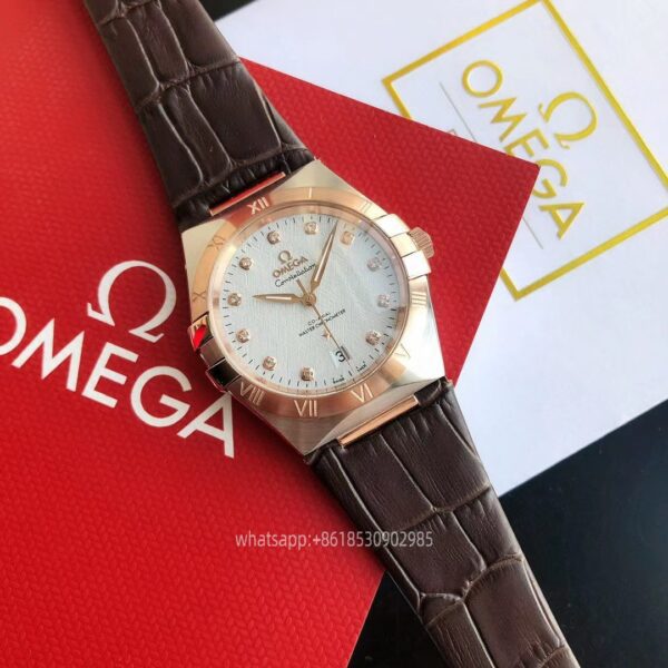 OMEGA Constellation Mens Watch 39mm CAL.8900 Movimiento Automático Mecánico de acero inoxidable Relojes GD Fábrica