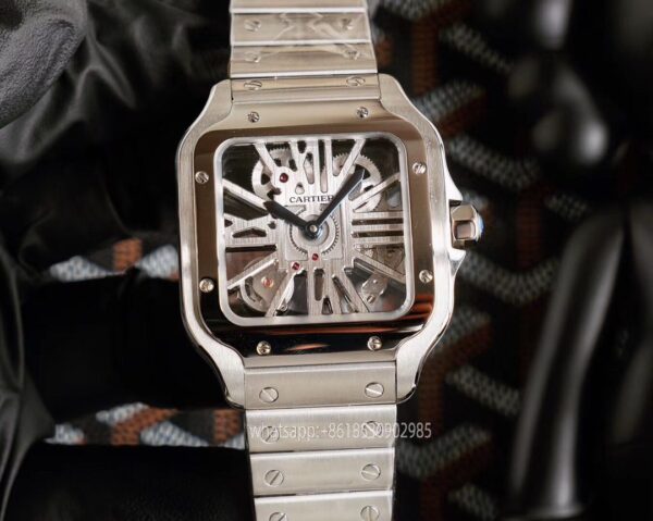 Cartier Santos De Cartier Mens Watch 41mm CAL.4S20 Movement Automatic Mechanical Stainless Steel Watches TW Factory