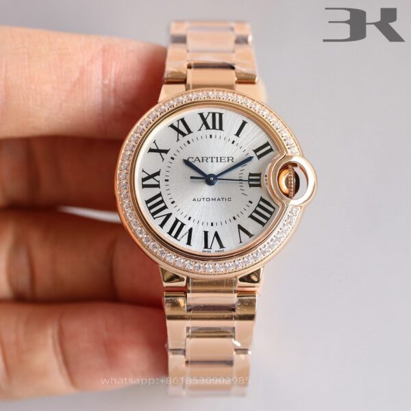 Cartier Ballon Bleu De Cartier Mens Watch 42mm 36mm CAL.049 Movement Automatic Mechanical Stainless Steel Watches 3K Factory
