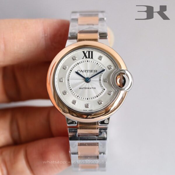 Cartier Ballon Bleu De Cartier Mens Watch 42mm 36mm CAL.049 Movement Automatic Mechanical Stainless Steel Watches 3K Factory