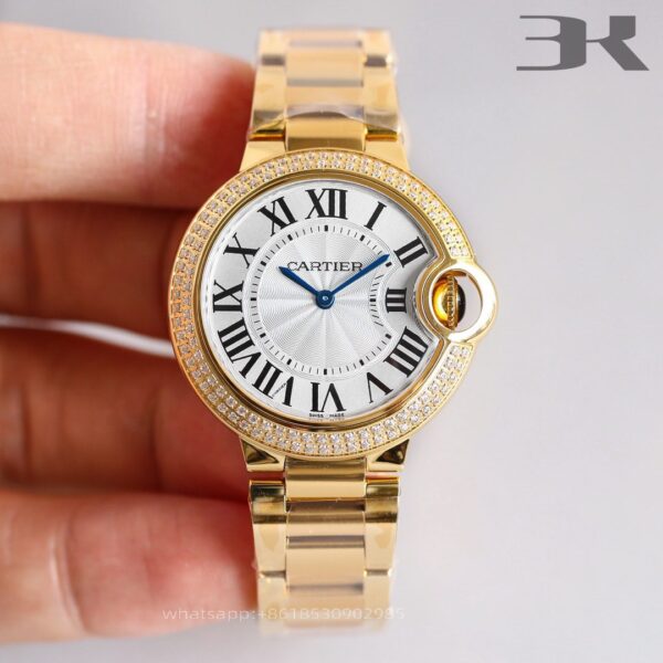 Cartier Ballon Bleu De Cartier Mens Watch 42mm 36mm CAL.049 Movement Automatic Mechanical Stainless Steel Watches 3K Factory