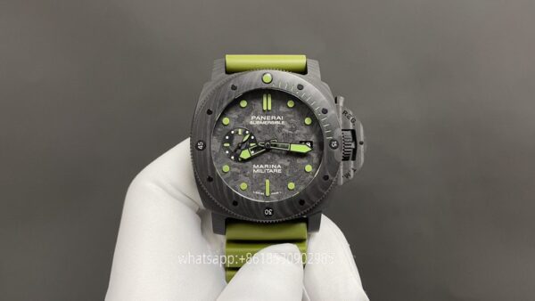 Panerai Submersible Mens Watch 44mm CAL.2555 Mechanical Movement Stainless Steel Watches V7 Factory
