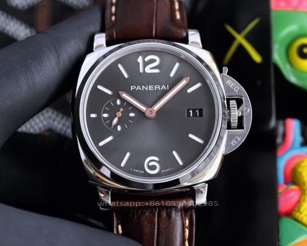 Panerai Luminor Due Mens Watch 42mm CAL.2555 Mechanical Movement Stainless Steel Watches V7Factory