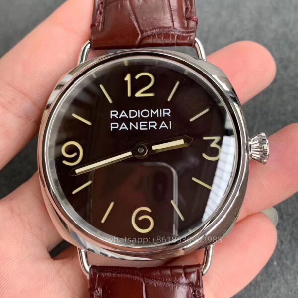 Panerai Radiomir Due Mens Watch 45mm Automatic Mechanical Movement Stainless Steel Watches