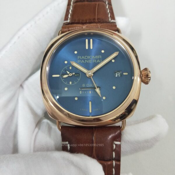 Panerai Radiomir Due Mens Watch 45mm Automatic Mechanical Movement Stainless Steel Watches