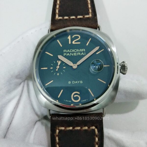 Panerai Radiomir Due Mens Watch 45mm Mechanical Movement Stainless Steel Watches