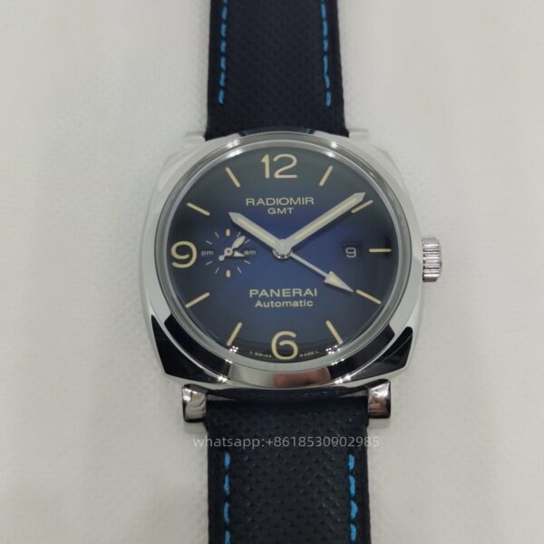 Panerai Radiomir Due Mens Watch 44mm Automatic Mechanical Movement Stainless Steel Watches