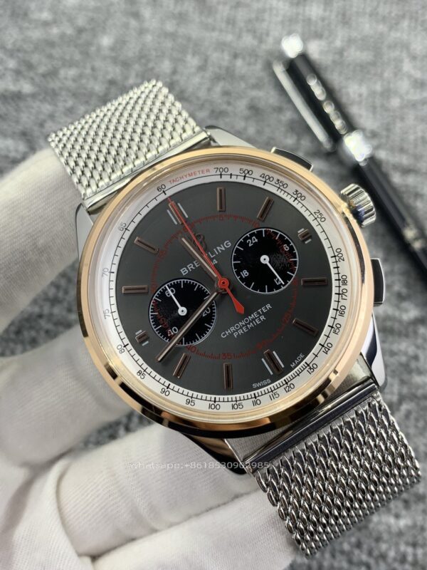 Breitling Premier Mens Watch 42mm CAL.7750 Automatic Mechanical Movement Stainless Steel Watches BLS Factory