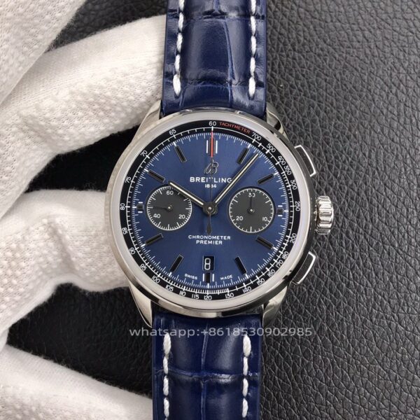 Breitling Premier Mens Watch 42mm CAL.7750 Automatic Mechanical Movement Stainless Steel Watches BLS Factory