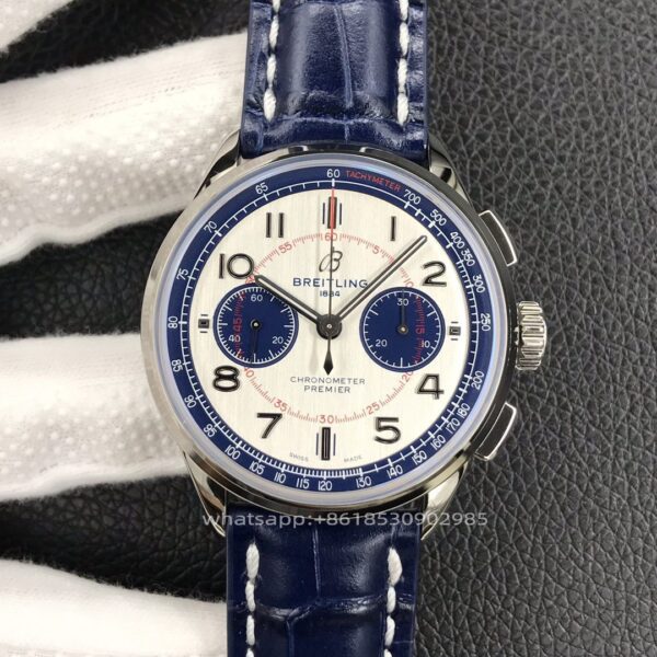 Breitling Premier Mens Watch 42mm CAL.7750 Automatic Mechanical Movement Stainless Steel Watches BLS Factory